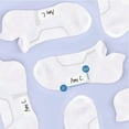 thumbnail image 4 of Writable Iron on Name Tags for Clothing 200pcs (Large) - Clothing Labels for Nursing Home & Daycare, Personalized & Custom Name Tag, Fabric Labels for Clothes Washable Precut 2”x0.75”, 4 of 7