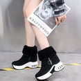 thumbnail image 4 of Women's Easy-Going Comfort Ankle Boot - Fleece warm and height-increasing ankle boots, 4 of 5