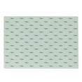 thumbnail image 1 of Cartoon Airplane Cutting Board, Green Boys Toy Aircraft Repetitive Planes, Decorative Tempered Glass Cutting and Serving Board, Small Size, Apple Green Pale Blue, by Ambesonne, 1 of 1