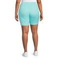 thumbnail image 2 of HANES Just My Size Women's Plus Size 2 Pocket Pull On Shorts, Sizes 1X-4X, 2 of 6
