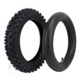 thumbnail image 1 of 80/100-12 Tire, Enhanced Traction Motorcycle Tire and Inner Tube Puncture Resistant with Valve for Pit Bikes, 1 of 7
