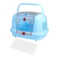 thumbnail image 4 of Perros cajas para perros gato de gato transpirable suministros de mascotas resistentes de viaje transportista de mascotas para perros aerolínea Azul, 4 of 8