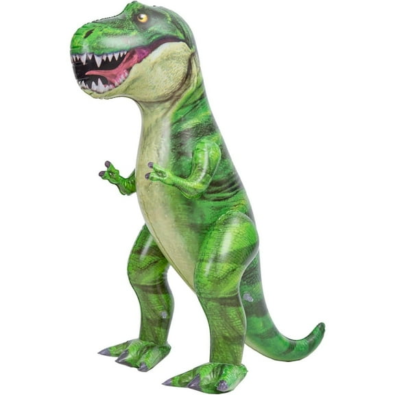 30” T-Rex Dinosaur Inflatable, Tyrannosaurus Rex Inflatable Dinosaur Toy for Party Decorations, Birthday Party Gift for Kids and Adults