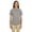 Grey Heather, variant on M200W Ladies Cotton Polo Shirt - White - X-Large
