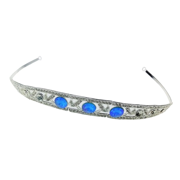 Tiara de Diadema Nupical de Diamante Falso Cristal para Mujeres Esposa Chicas Casamiento yotijar Diadema de cristal nupcial