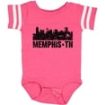 thumbnail image 3 of Inktastic Memphis City Skyline with Grunge Boys or Girls Baby Bodysuit, 3 of 5