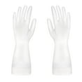 thumbnail image 2 of Guantes Largos de Goma Multiusos para Limpieza, Lavavajillas y Jardinería, con Agarre Antideslizante, Protección para Antebrazos de 30 Cm para El Hogar, Pintura y Cuidado de Mascotas., 2 of 7