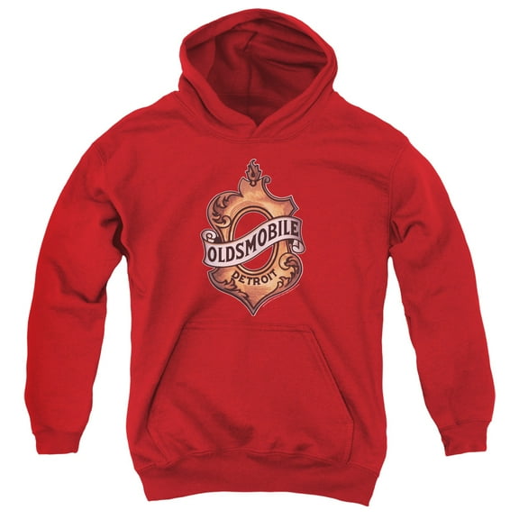 Oldsmobile - Detroit Emblem - Youth Hooded Sweatshirt - X-Large