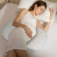 thumbnail image 4 of iMounTEK Pregnancy Pillow for Side Sleeper, Adjustable Support Pillow Soft Side Sleeper Pregnancy Pillows for Belly, Waist, Back Support, 4 of 5