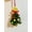 Army Green, variant on Creative Crochet Mini Cotton Yarn Christmas Tree Hanging Ornaments for Car Rear View Mirror
