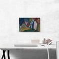 thumbnail image 2 of ARTCANVAS The Waterfall 1909 Canvas Art Print by Wassily Kandinsky - Size: 18" x 12" (0.75" Deep), 2 of 9