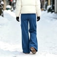 thumbnail image 2 of Auralook Women's Fleece Lined Yoga Pants with Pockets Soft High Waist Flare Leggings Winter Warm Pants, 2 of 6