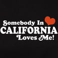 thumbnail image 3 of CafePress - Somebody In California Loves Me Women's Dark T Shi - Women's Traditional Fit Dark T-Shirt, 3 of 4