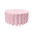 thumbnail image 1 of LA Linen TCpop132R-PinkLgtP37 Polyester Poplin Tablecloth, Light Pink - 132 in. Round, 1 of 1