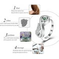 thumbnail image 3 of Angel Wing Cremation Ring for Women - Birthstone Infinity Wing Urn Rings Memorial Jewelry Human Pet Ash Holder Memorial Urn Ring, 3 of 7
