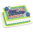 thumbnail image 2 of Cake Topper, CakeDrake Birthday Cake Layon Set Classy Script 3 Piece Assorted Colors, 2 of 5