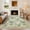 Camel, variant on GlowSol Mushroom Forest 9×12 Camel Washable Non-Slip Area Rug for Bedroom Living Room Playroom