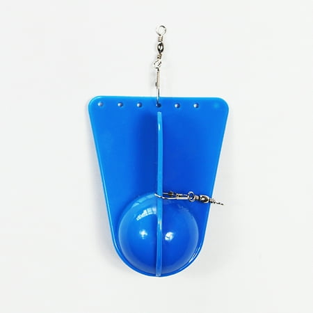 Olympic Diving Board - Plastic Fishing Trolling Diving Board Fishing Lure Weight Board with Rotatable Swivel