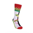 thumbnail image 5 of Skater Alien on a Half Pike Watermelon Socks (Adult Large - Men's Shoe Sizes 8-12), 5 of 7