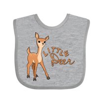 Inktastic Little Deer Boys or Girls Baby Bib