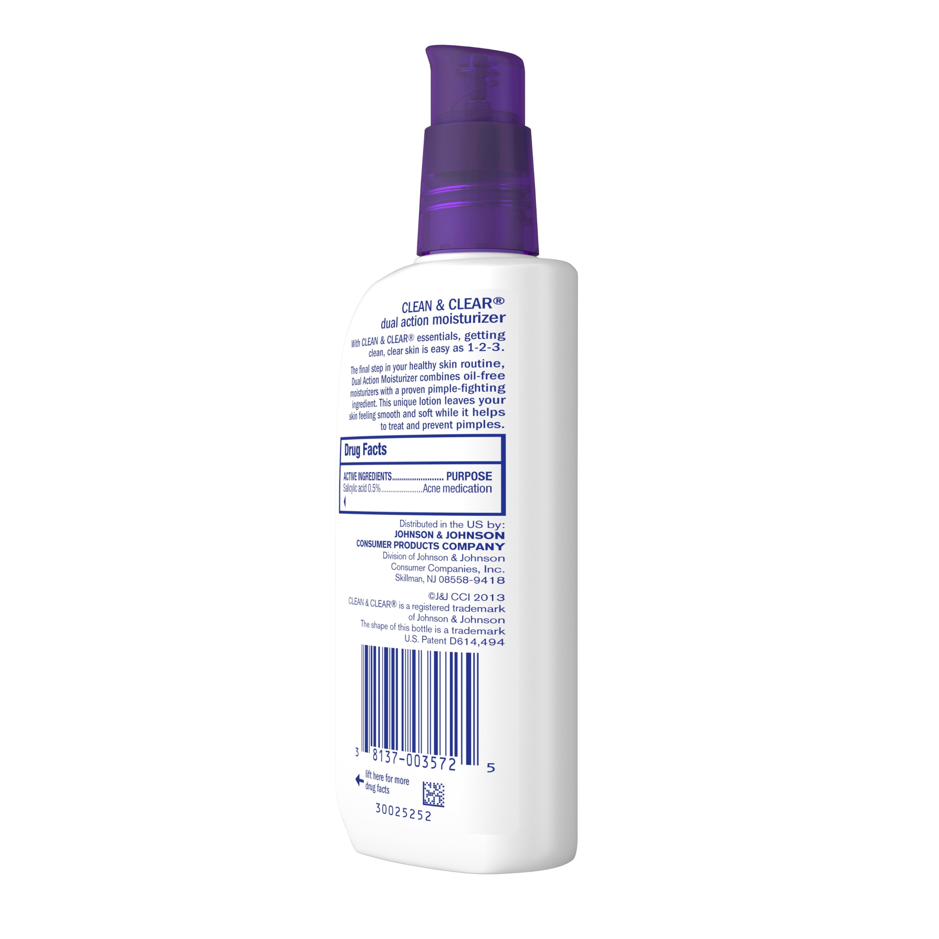 clean and clear dual action moisturizer walmart