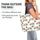 thumbnail image 2 of Balery Camp Van Bolsa Tote Estilo Estético con Cremalleras, Bolsa de Hombro, Bolsa de Compras Grande y Plegable, 2 of 8