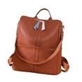 thumbnail image 4 of Mochila Mochila moderna de estilo retro, fácil de guardar, para salir a pescar y hacer un picnic Marrón, 4 of 8