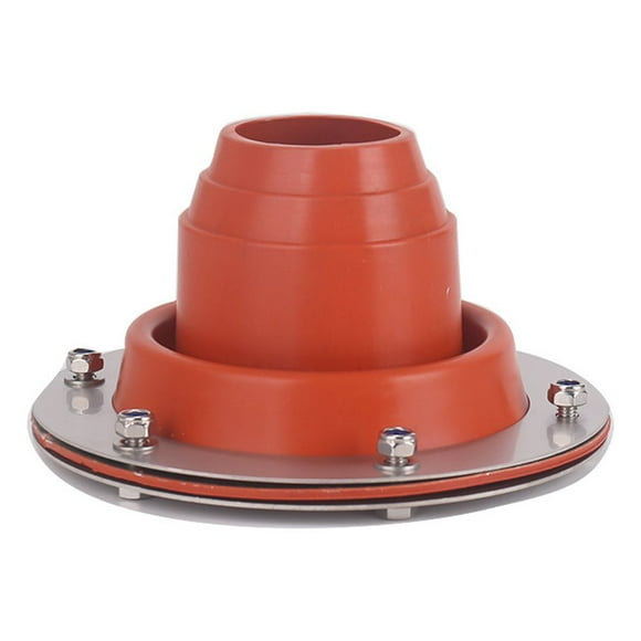 Flue flashing kit for bell tent or yurt. heat resistant silicone - Compatible with double wall pipes JU