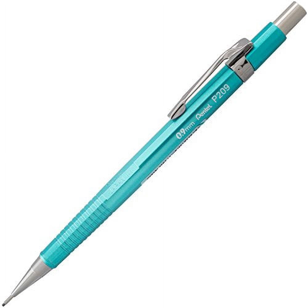 Pentel Sharp Mechanical Pencil (0.9mm) Metallic Bluish Green Barrel Box of 12