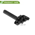 thumbnail image 4 of Empuñadura del Acelerador de 22mm de Unique Bargains con 1 Tornillo de Ajuste Negro M10, Empuñadura de Acelerador de Motocicleta de Aleación de Aluminio CNC para Manillar de 7/8" 22mm Negro, 4 of 6