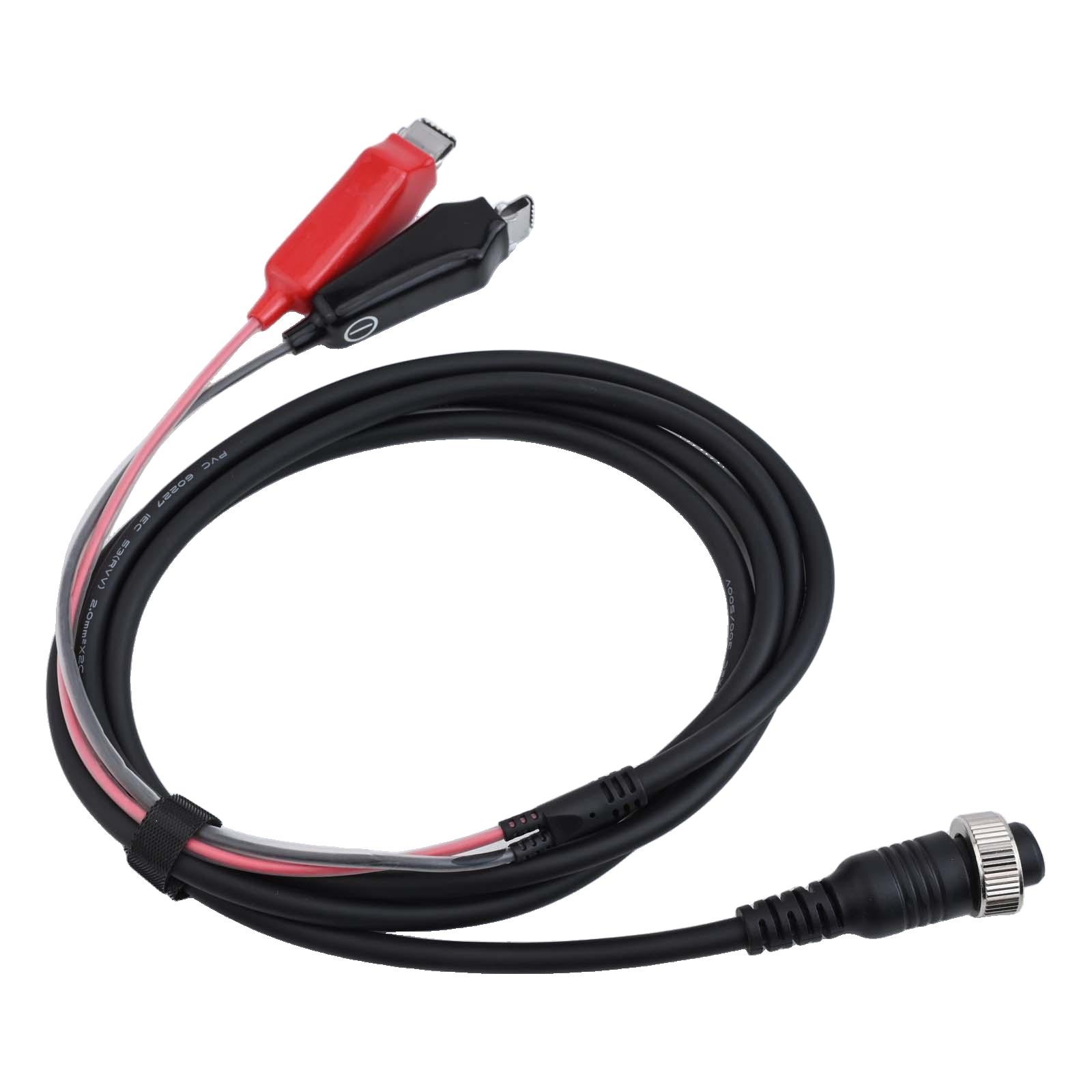 Cordon D'alimentation Pour Moulinet De Pêche électrique Daiwa / ECOODA - Longueurs 0,45m à 2m, Cuivre, Gaine PVC Ignifuge