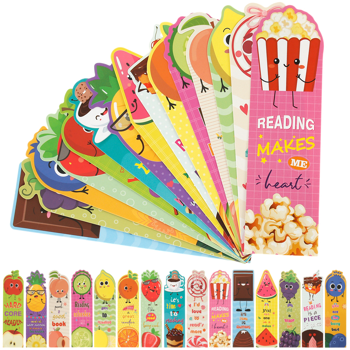 Gpoty 45Pcs Bookmarks Scented Bookmarks Fruit Theme Paper Bookmarks 15 Styles Colorful Book Marks Educational Book Marker Card - Walmart.com Gpoty 45Pcs Bookmarks Scented Bookmarks Fruit Theme Paper Bookmarks 15 Styles Colorful Book Marks Educational Book Marker Card - Walmart.com