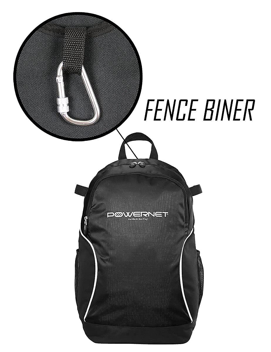 PowerNet Baseball Softball Backpack M - BLACK