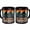 Black, variant on Lotusprinthandmade Personalized Mr And Mrs Bigfoot Couple Ceramic Mug 11oz, White