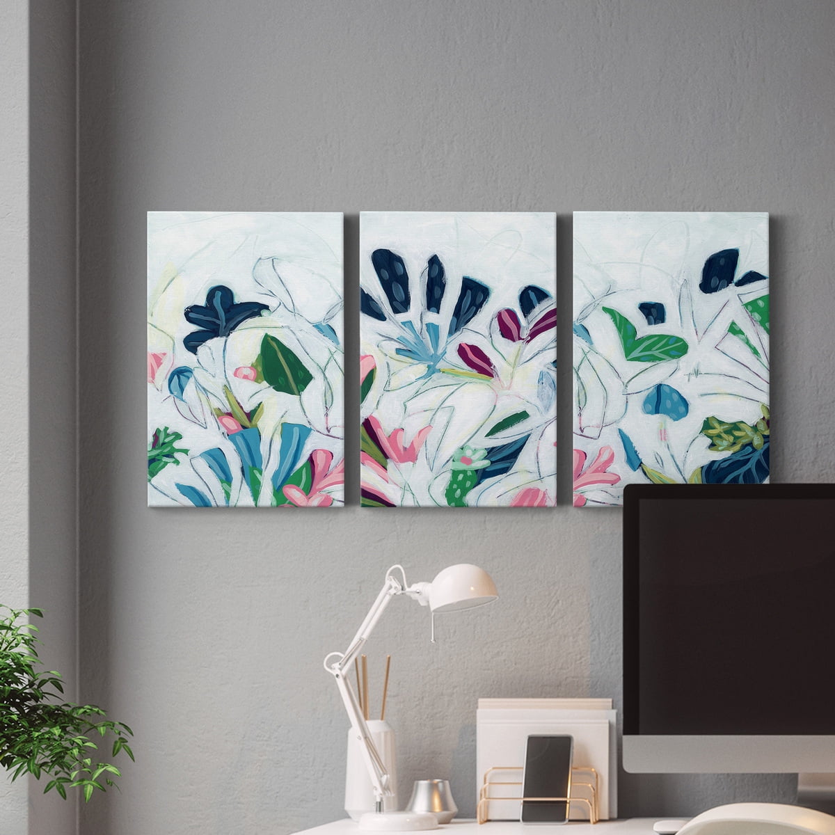 Tropical Trace III Premium Gallery Wrapped Canvas - Ready to Hang - 8 x 12 Each