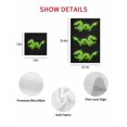 thumbnail image 7 of Dragon Flames Kitchen Dish Towels for Drying Dishes Set of 3, Green Dragons Abstract Modern Art Waffle Weave Microfiber Hand Tea Bathroom Towels Quick Dry & Absorbent Towel 12x12, 7 of 7