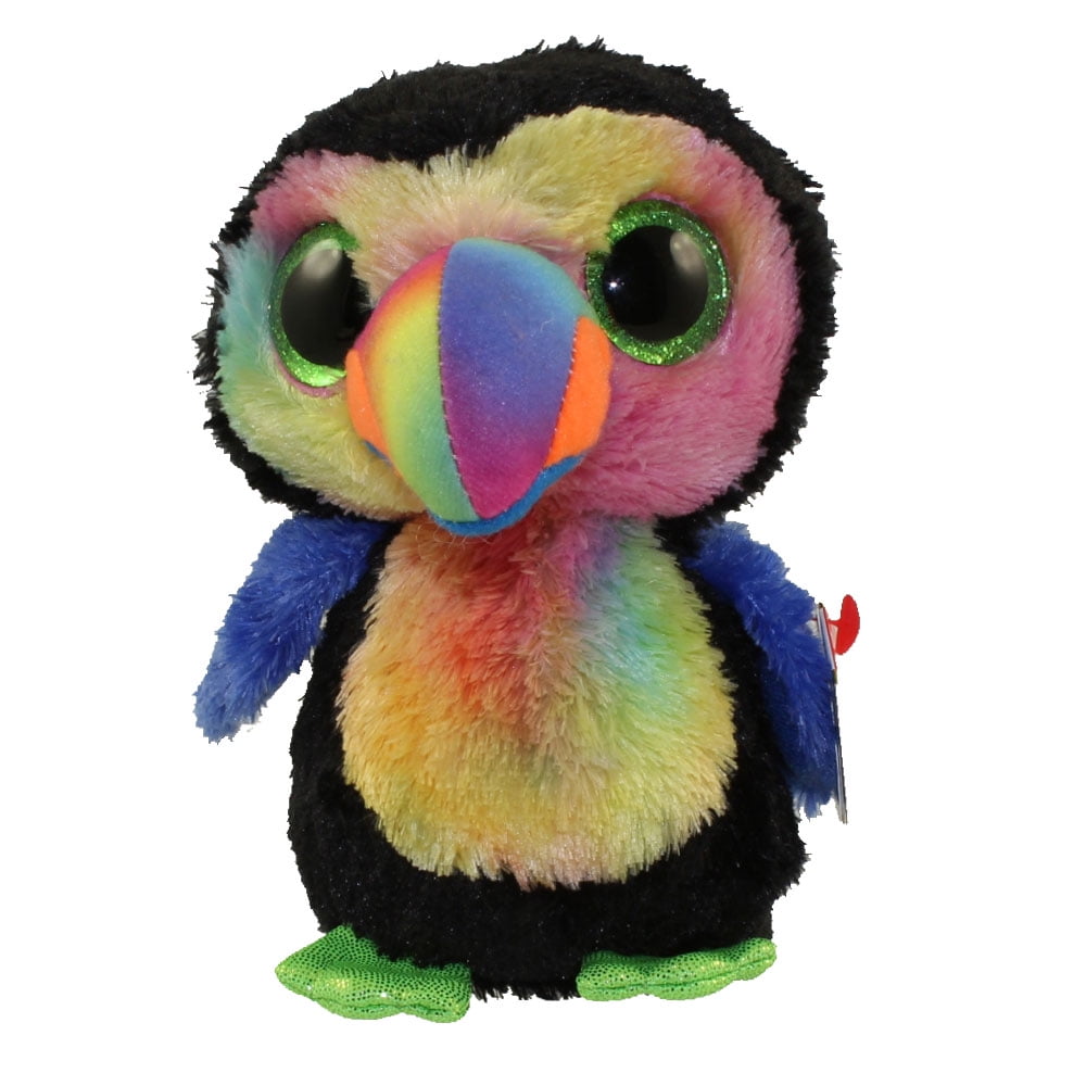 Ty Beanie Boos BEAKS the toucan 6 inch  NWMT IN STOCK NOW. 