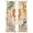 Orange, variant on Colorful Animals Flowers Sheer Curtains for Living Room Bedroom Spring Floral Elephant Sheer Curtains 45 Inch Long 2 Panels Set Light Filtering Curtain Window Treatments Drapes for Dining Room