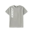 thumbnail image 5 of Stylish Legend Alphabet Print T-shirt For 5-14Y Boys - Casual Graphic Design With Stretch Fabric For Comfortable Summer Wear, 5 of 9