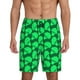 thumbnail image 1 of Fotbe Green Broccoli Pantalones Cortos de Pijama para Hombre, Ropa de Dormir, Pantalones de Pijama Cortos para Hombre-Large, 1 of 6