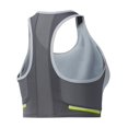 thumbnail image 2 of Reebok Womens Bolton TC Crop Tank Top, Grey, Small, 2 of 2