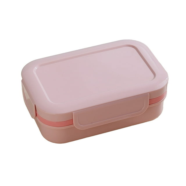 Bwiyojiz Storage Containers Stackable Bento Lunch Box for Adults and Teens Thickened Leak-Proof with Matching Utensils Sauces, Gifts for Sister