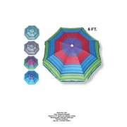 6Ft Stripped Umbrella-U24