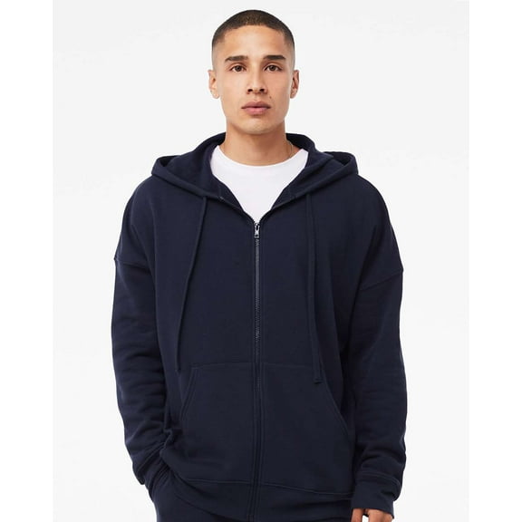 BELLA CANVAS Sponge Fleece DTM Full-Zip Hoodie