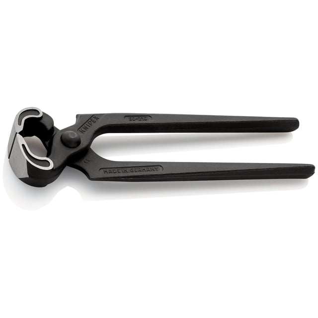 KNIPEX 50 00 210 SB Tenaza para carpintero negro atramentado 210 mm (cartulina autoservicio/blíster)