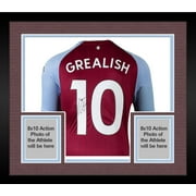 Framed Jack Grealish Aston Villa F.C. Autographed 2020-21 Home Jersey - ICONS - Fanatics Authentic Certified