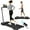 Black, variant on Aukfa Q30-6 Folding Treadmill for Home Office 300 lb Capacity 6 mph Max Speed, Holder for Cup & Phone