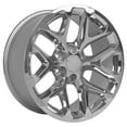 thumbnail image 3 of OE Wheels CV98B 20 Inch Rim Fits Silverado 1500 Snowflake Style 6x139.7 20x9 Chrome - Hollander 5668 (1), 3 of 5