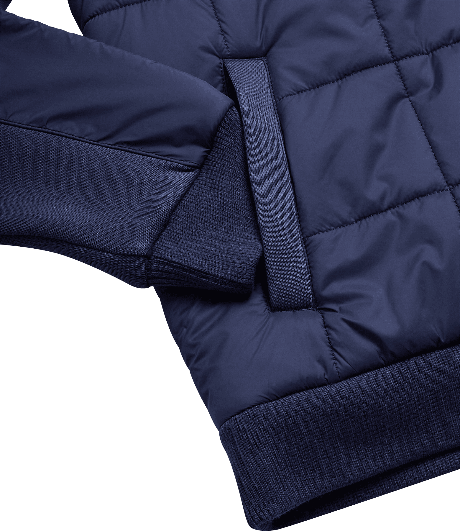 Reebok Men's and Big Men's Quilted Mixed Media Jacket, Sizes S-3XL