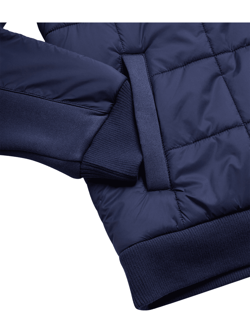 Reebok Men's and Big Men's Quilted Mixed Media Jacket, Sizes S-3XL